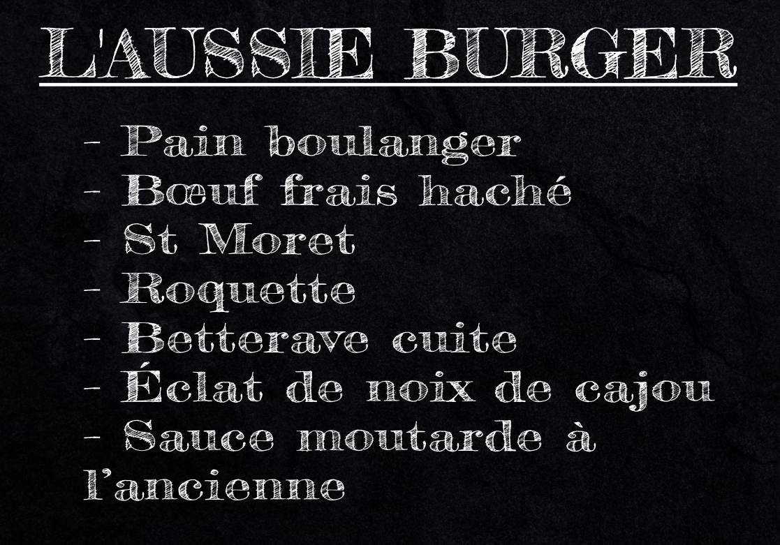 Ingrédients du Classique