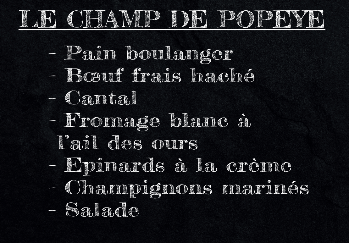 Ingrédients du Savoyard